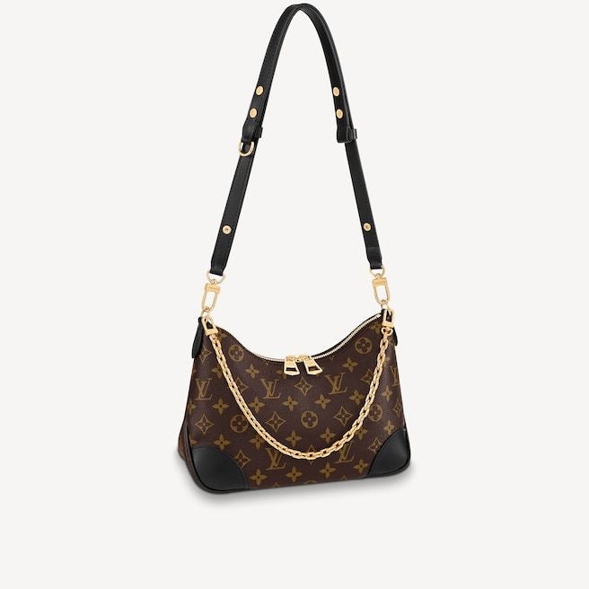 Lv Boulogne PM with brand Box-Genuine leather
