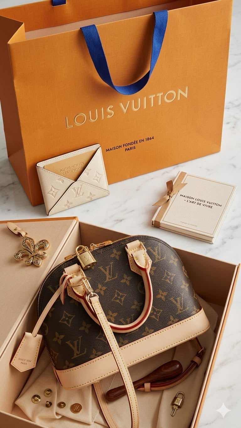 Lv Alma bb with premium packaging