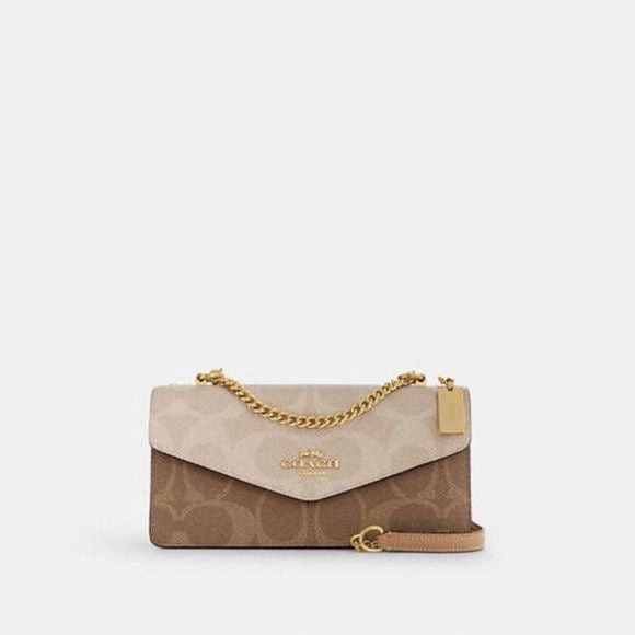 Coach Klare Envelope crossbody with brand box