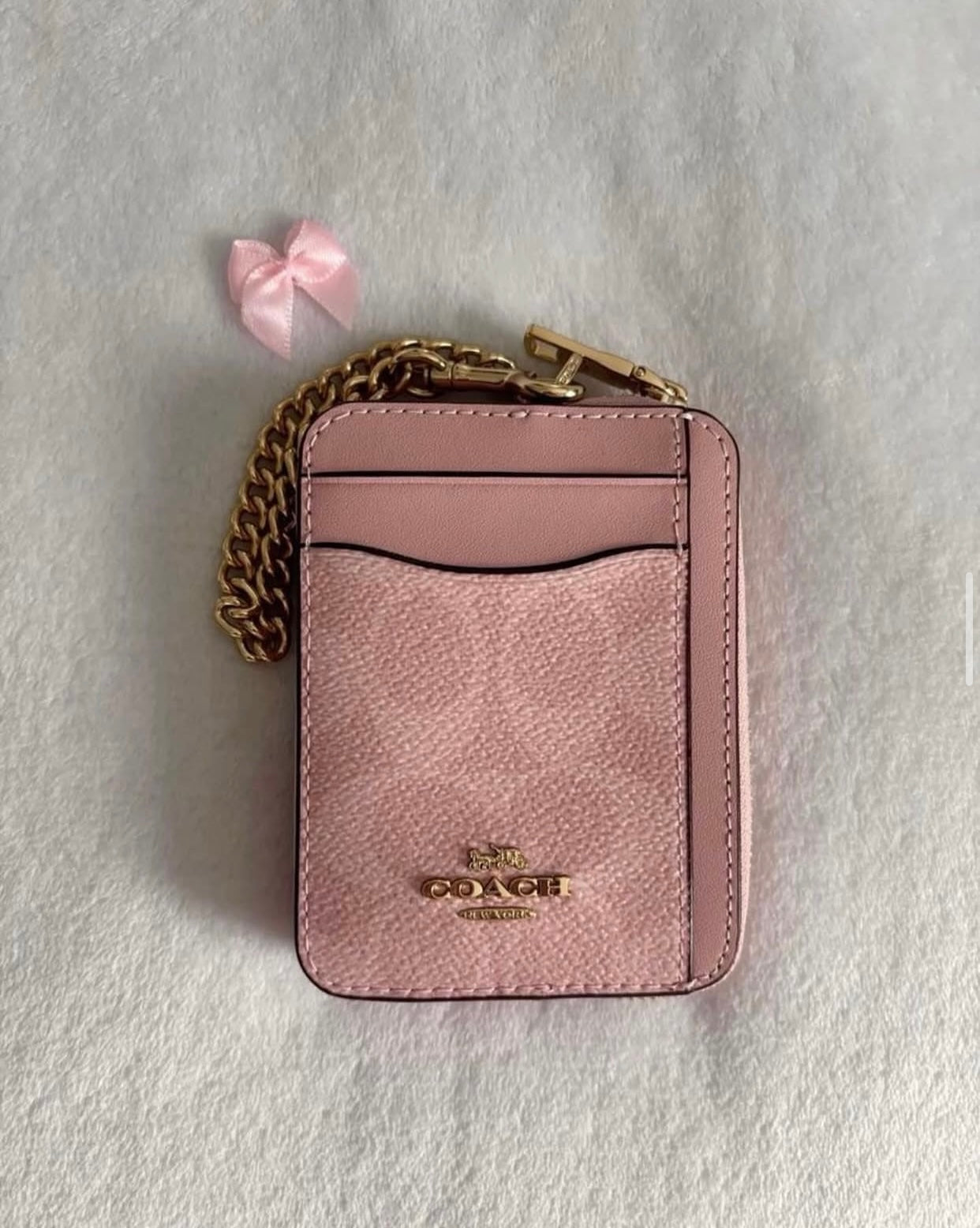 COACH Cardholder with brand Box and Dust bag