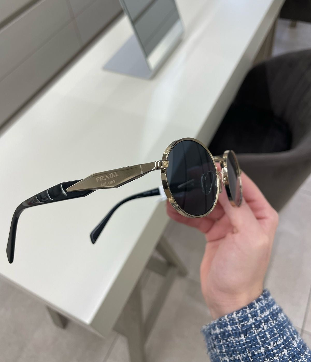 Prada Metalframe Sunglass