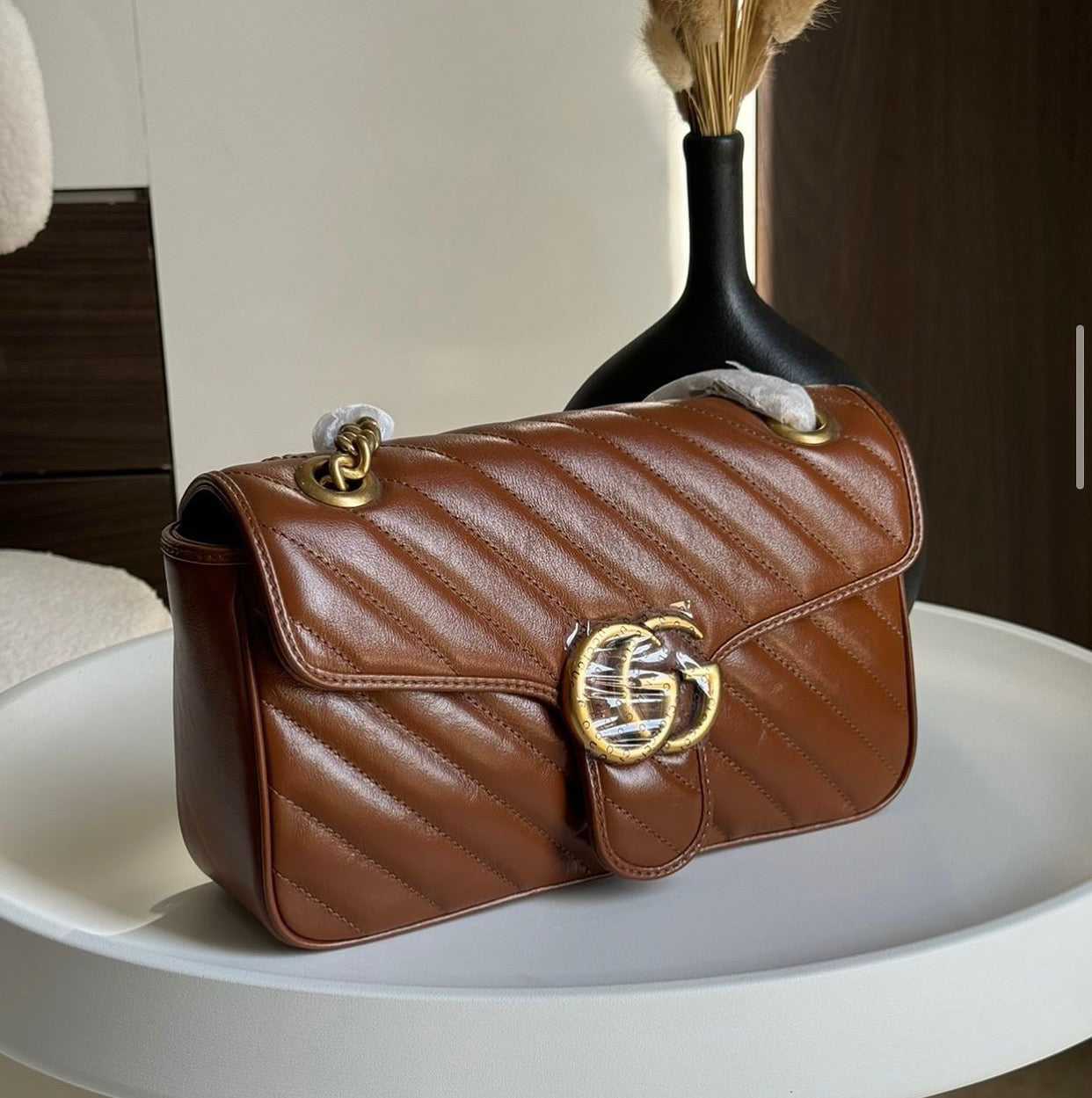 Gucci GG Maramot with Brand Box-genuine leather