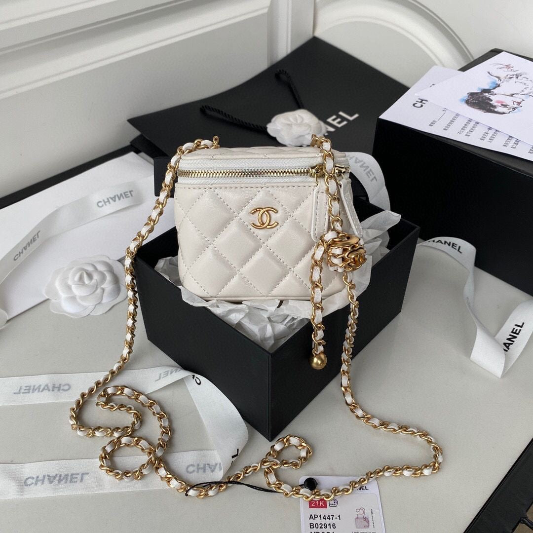 CHANEL Mini Vanity Bag with Brand Box