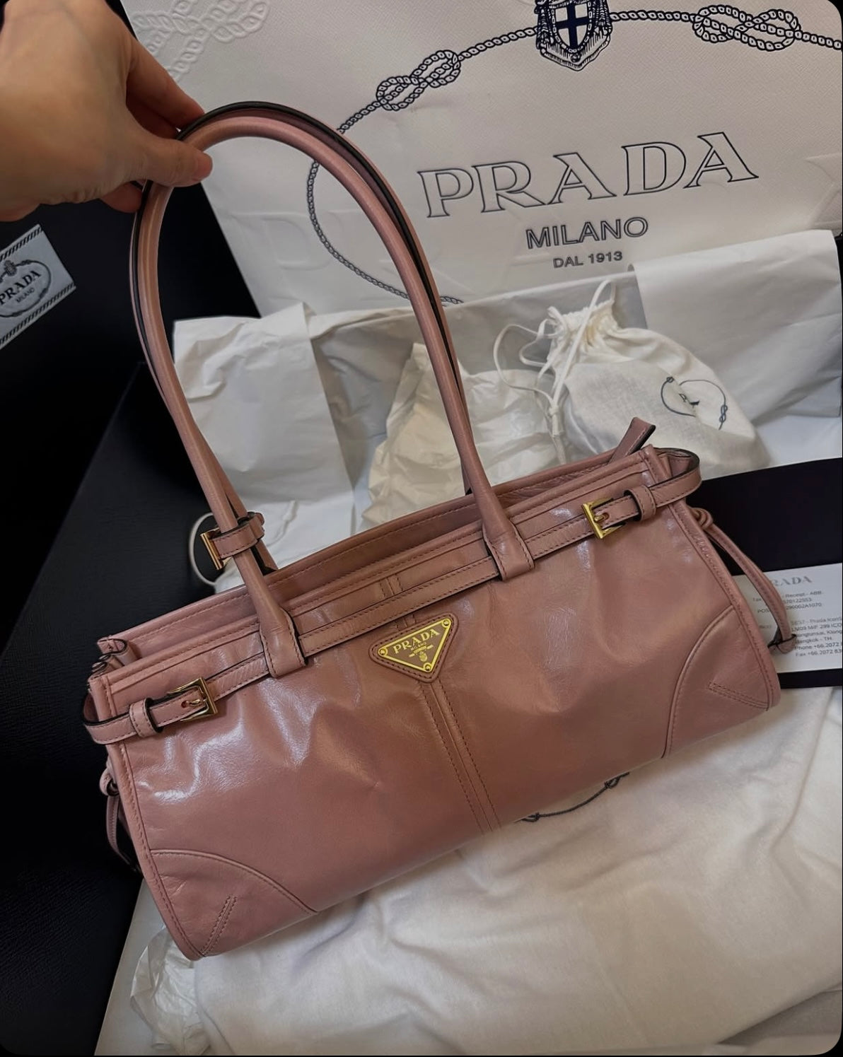 Prada Bonnie Medium -genuine leather