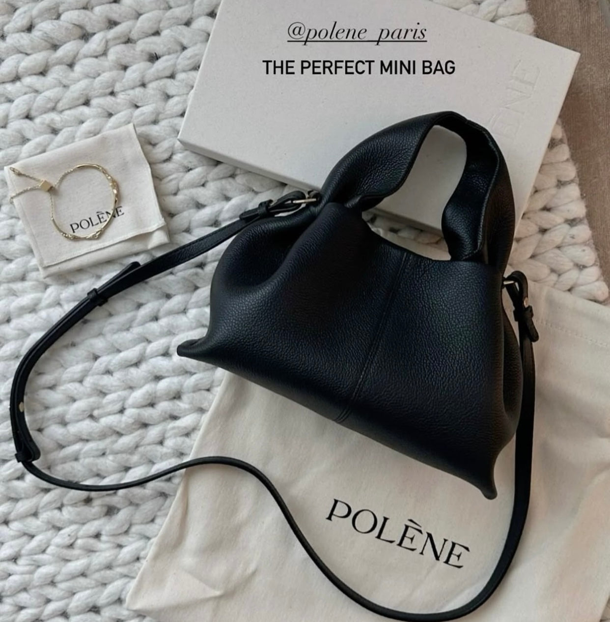 POLENE Mini Neuf with Brand box