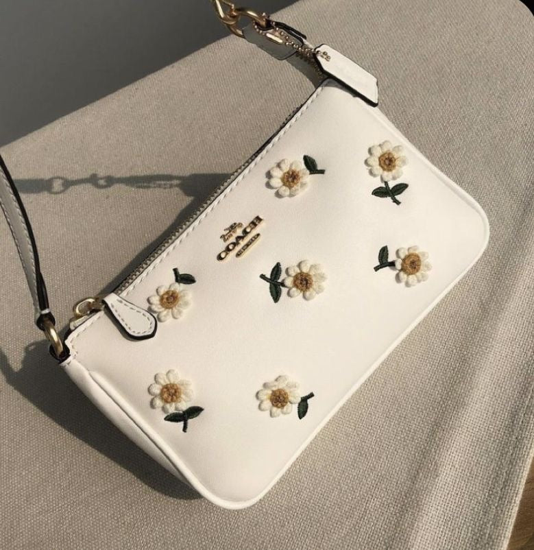 COACH Flower Nolita Handbag with Brand Box