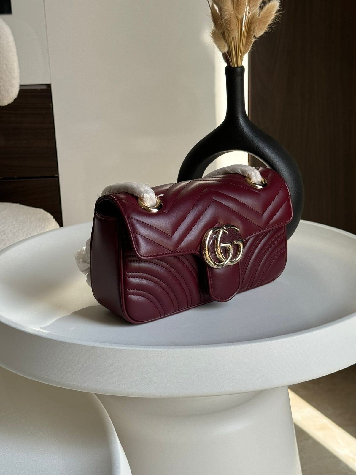 Gucci Marmot with Brand Box-Genuine leather