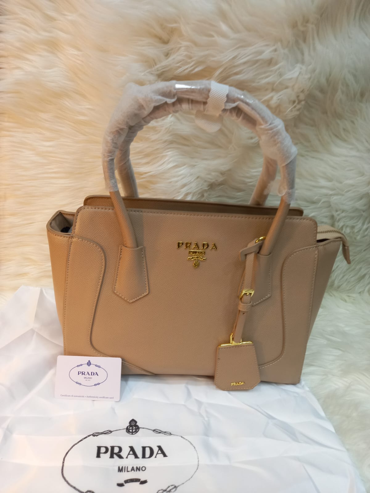 PRADA Handbag with dust Box