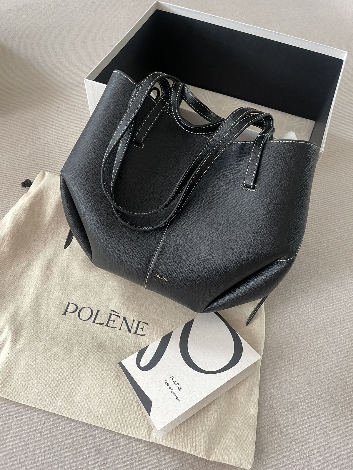 Polene Cyme Tote small with brand box