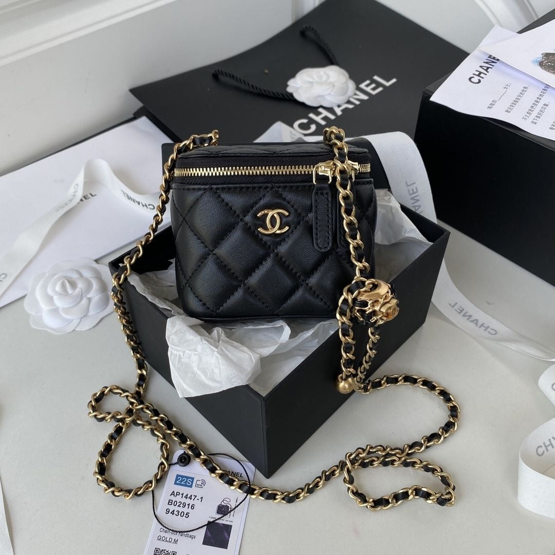 CHANEL Mini Vanity Bag with Brand Box
