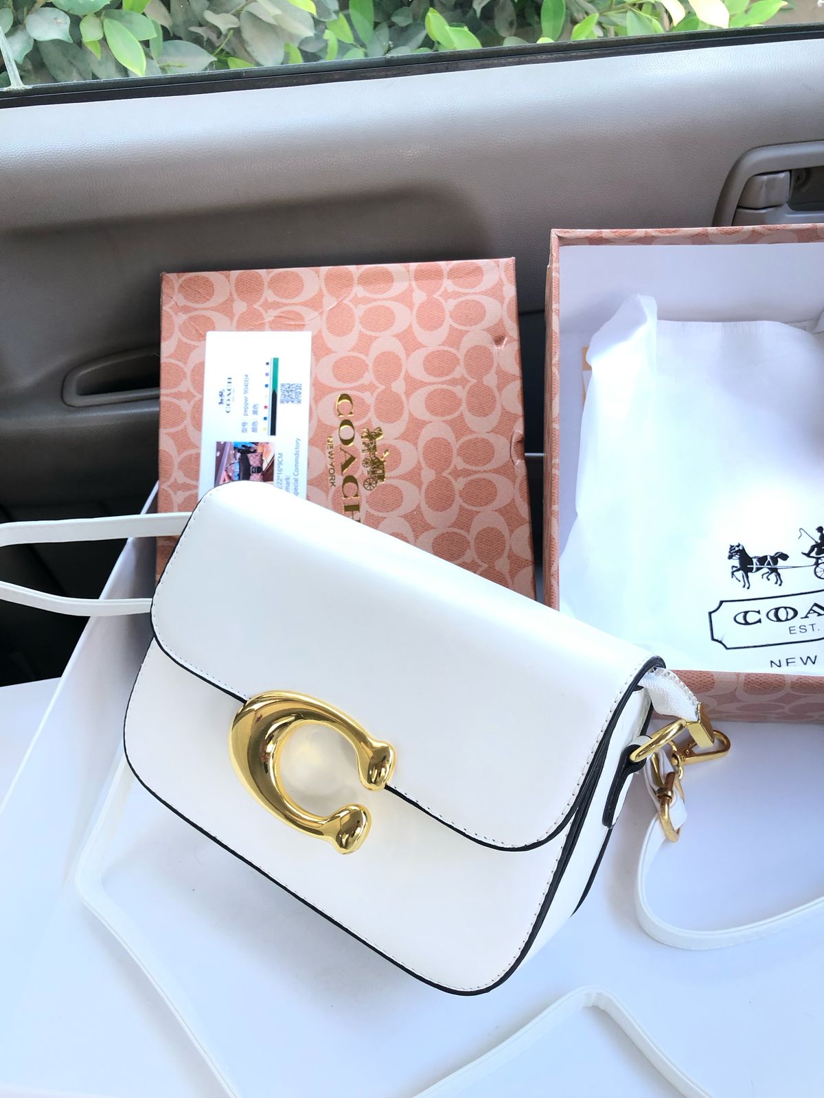 COACH Handbag with brand box