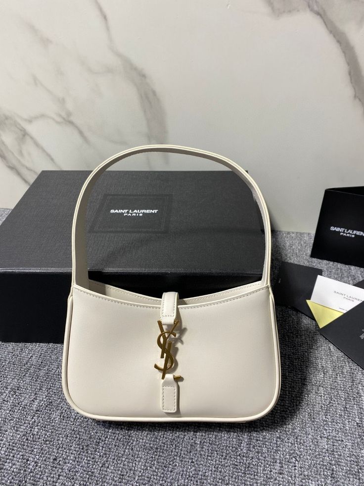 YSL Hobo White
