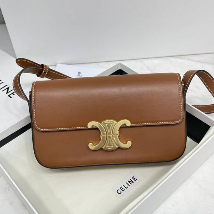 CELINE Triomphe Bag with Brand Box