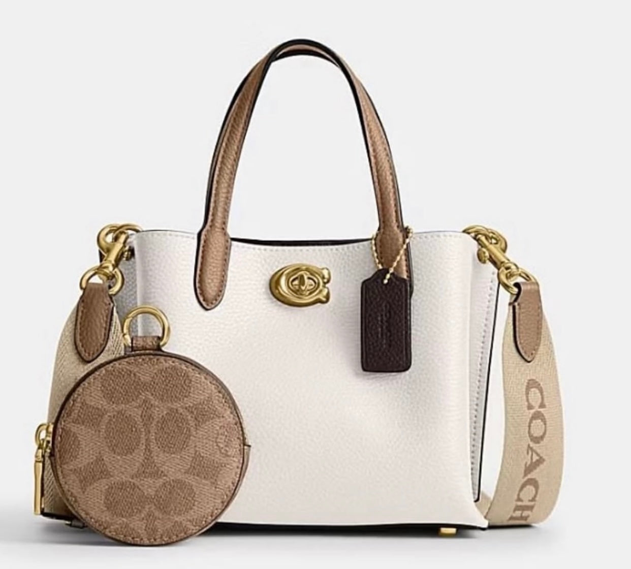 COACH Willow Bucket Bag with brand box