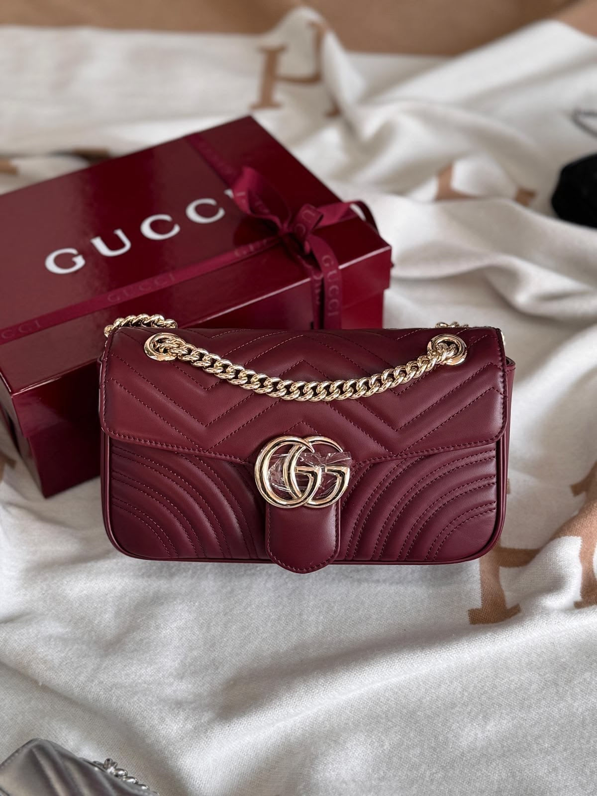 Gucci Marmot Small-genuine leather