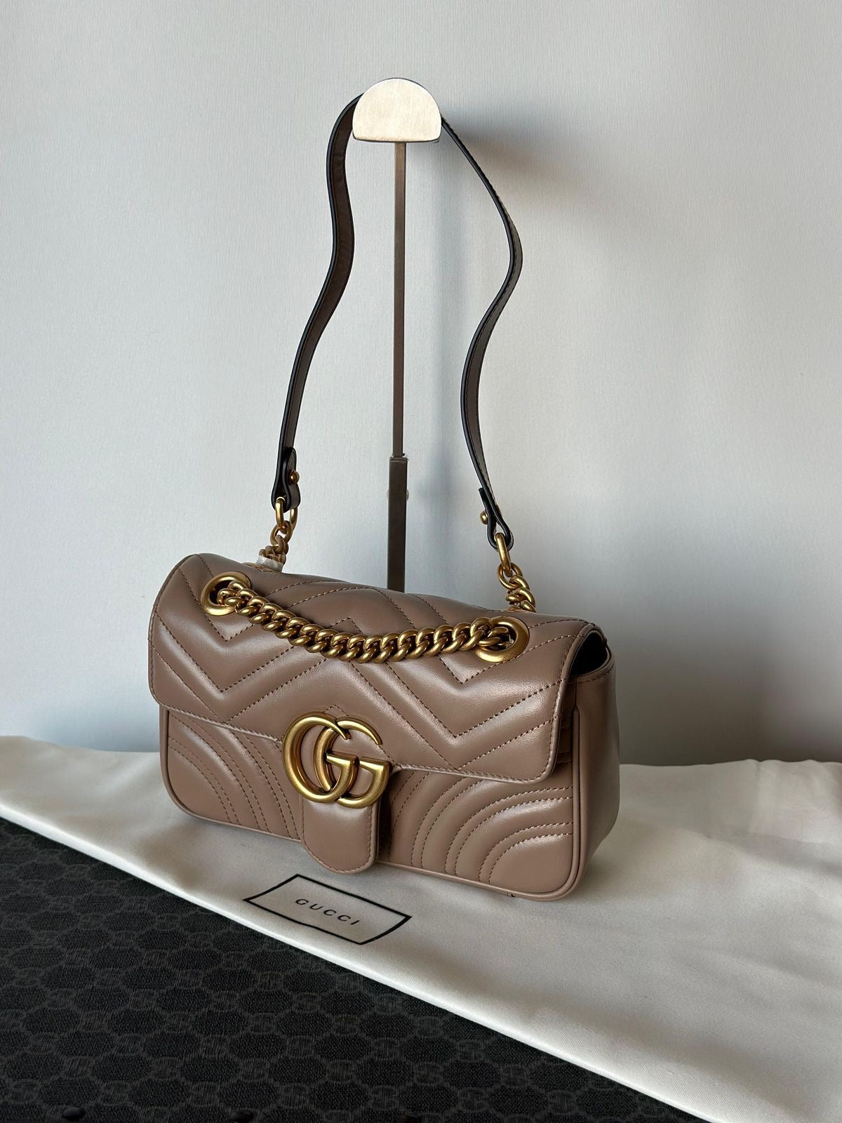 Gucci Marmot with Brand box-Genuine leather