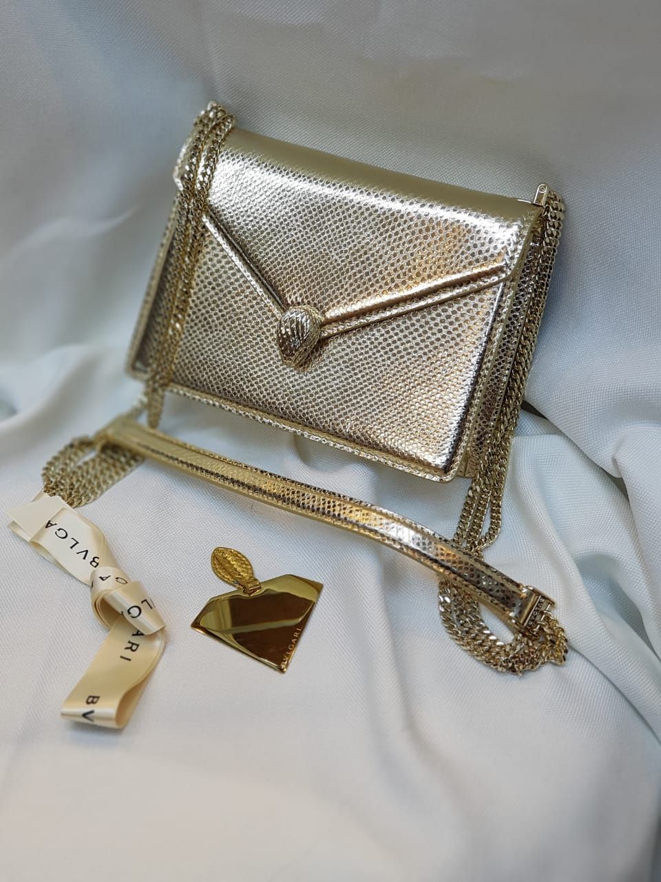 BVLGARI Serpenti Shoulder Bag with Brand Box