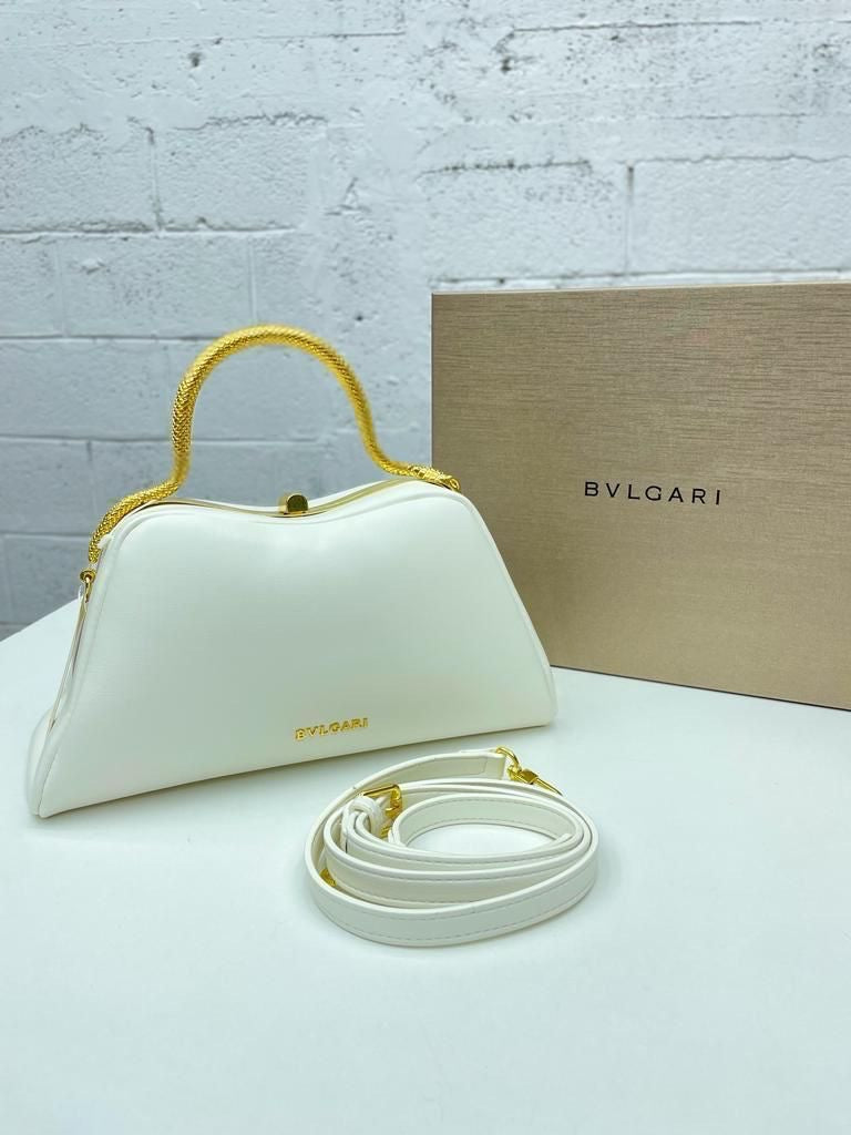 BVLGARI Serpentine Top Handle Bag with Brand Box