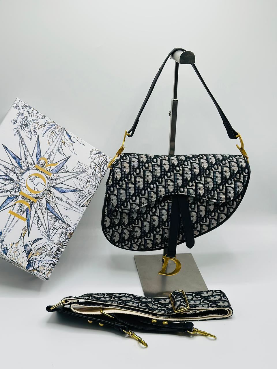 DIOR Saddle Bag with brand box