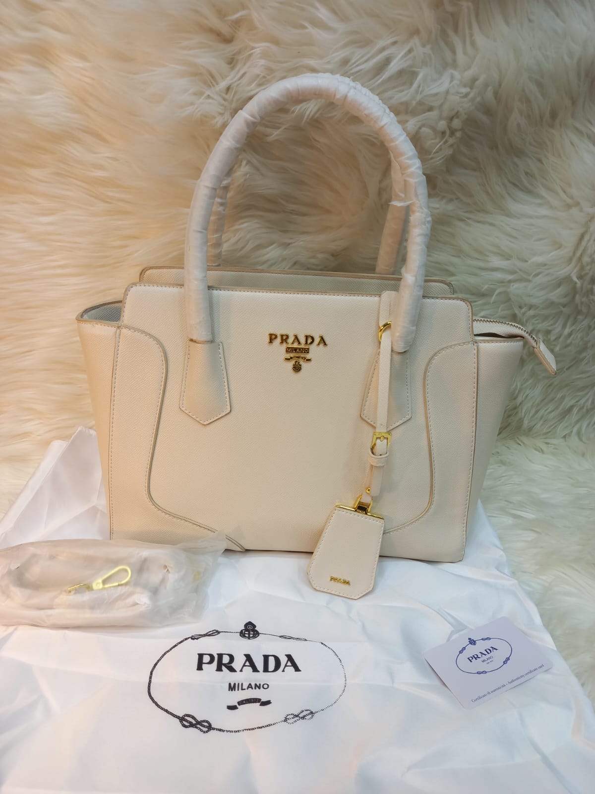 PRADA Handbag with dust Box