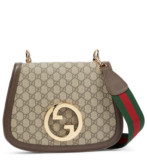 Gucci GG Supreme-genuine leather