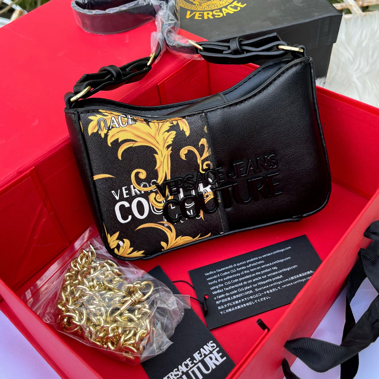 VERSACE Cross shoulder bag