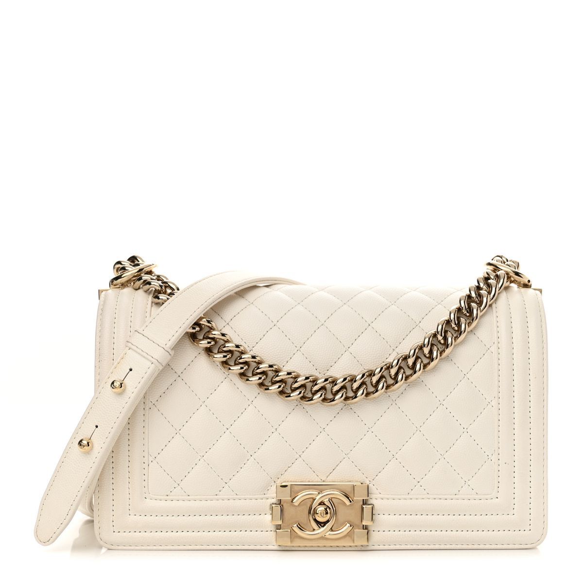 CHANEL Boy flap bag in quilted genuine leather