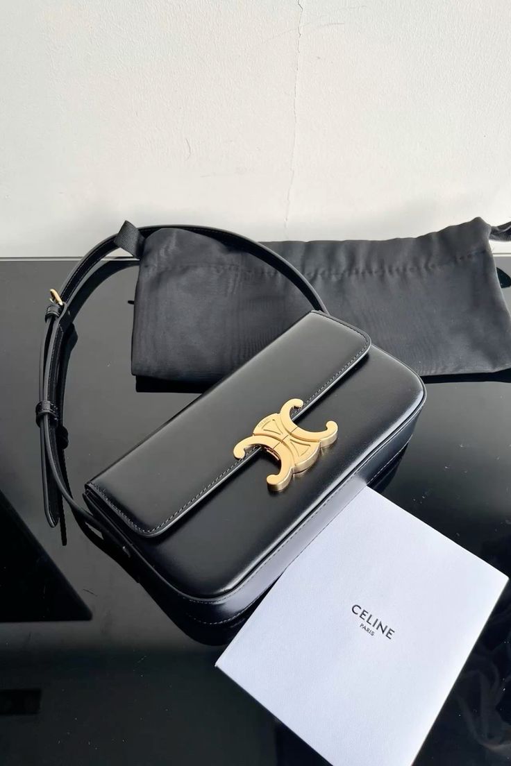 CELINE Triomphe Bag with Brand BOX