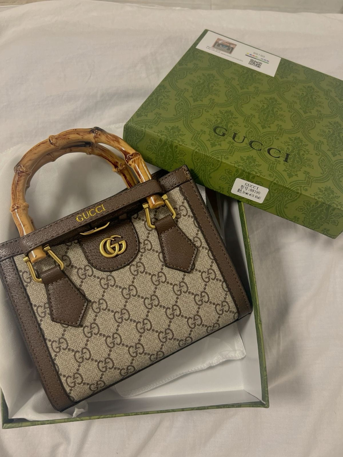 GUCCI Bamboo Mini with brand box