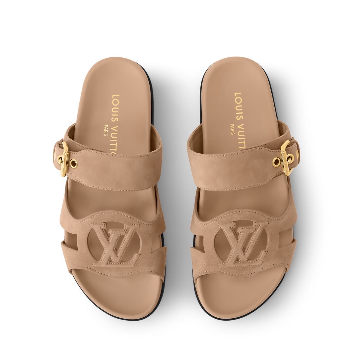 Lv isolo Comfort mules with brand box