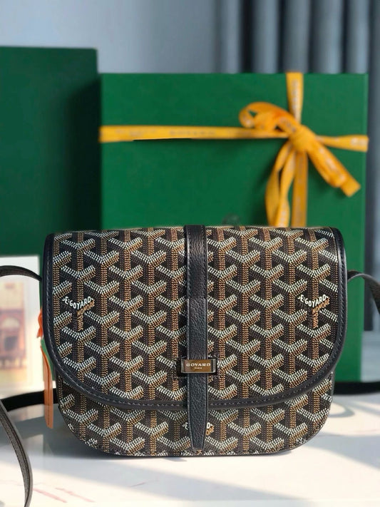 Goyard Belvedere Bag with Brand Box