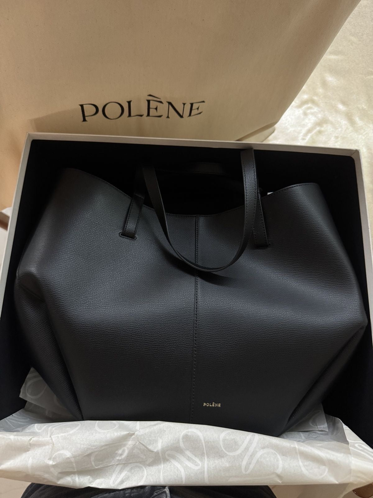 POLENE cyme tote with brand box
