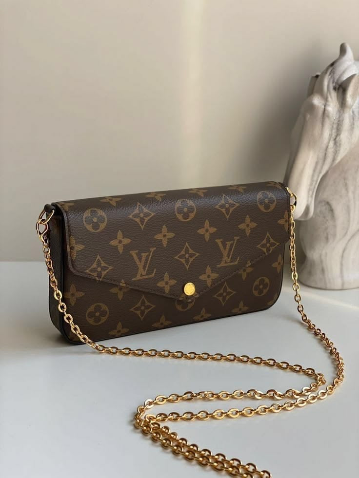 LV Felicie Pochette Monogram with brand box