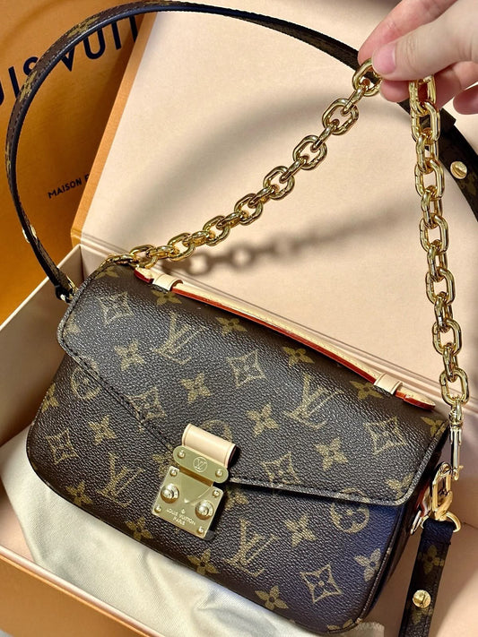 LV Pochette with Brand Box