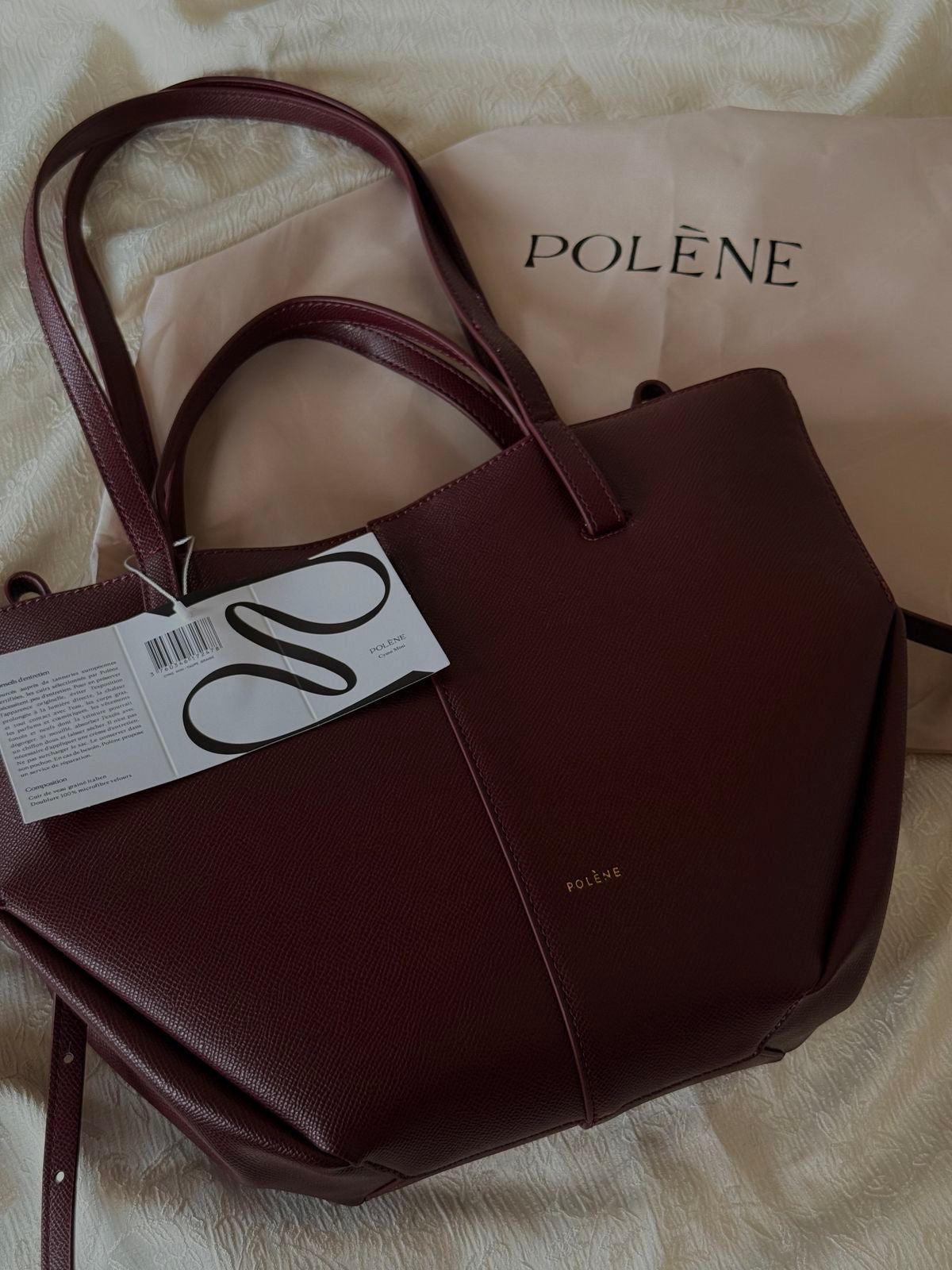 POLENE cyme tote with brand box
