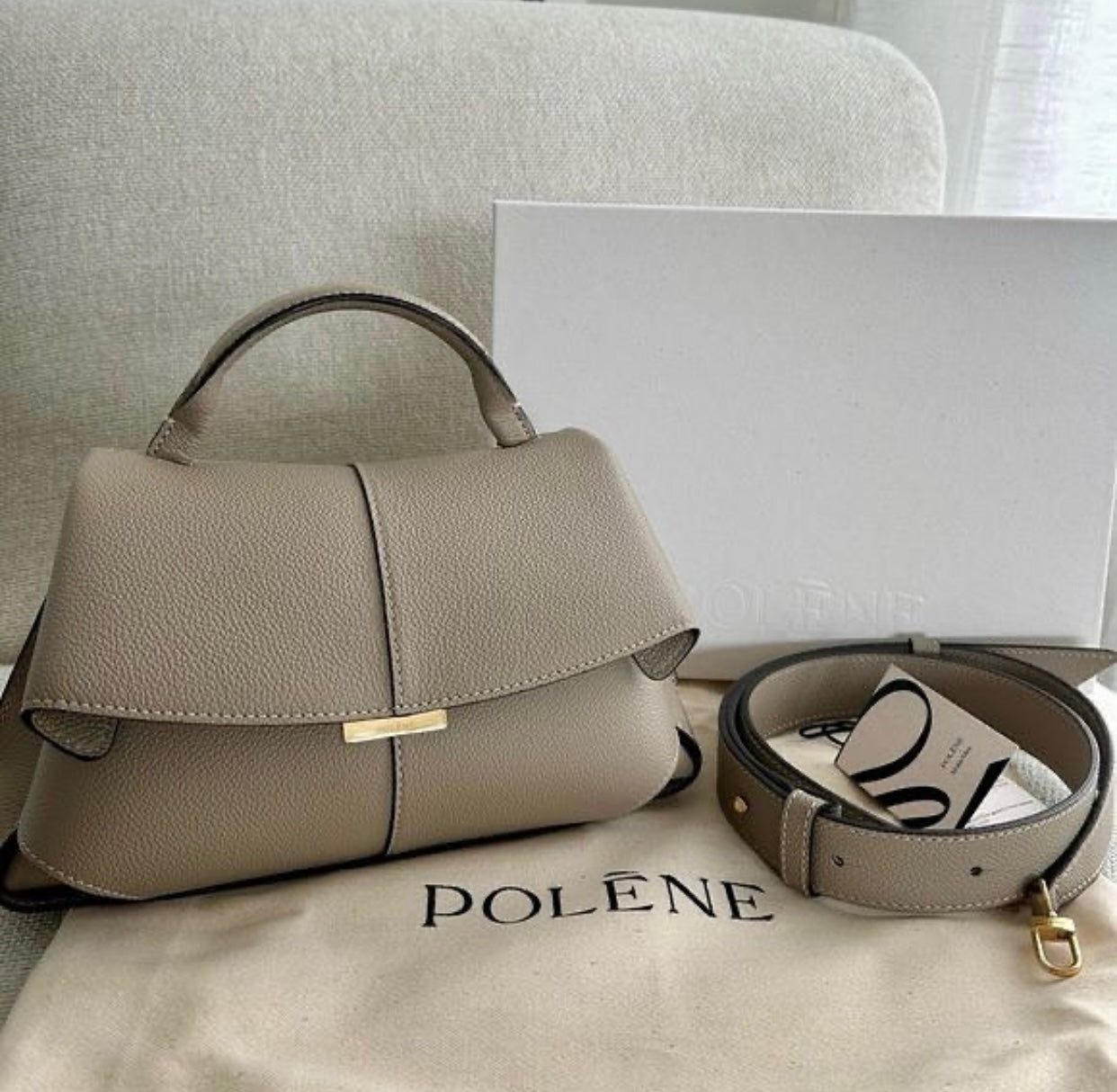POLENE French Bag With Brand Box
