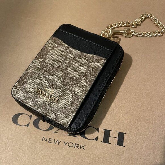 COACH Cardholder with brand box and Dust bag