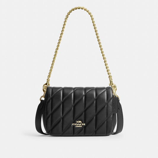 Coach Quin Quilted Tabby with brand box