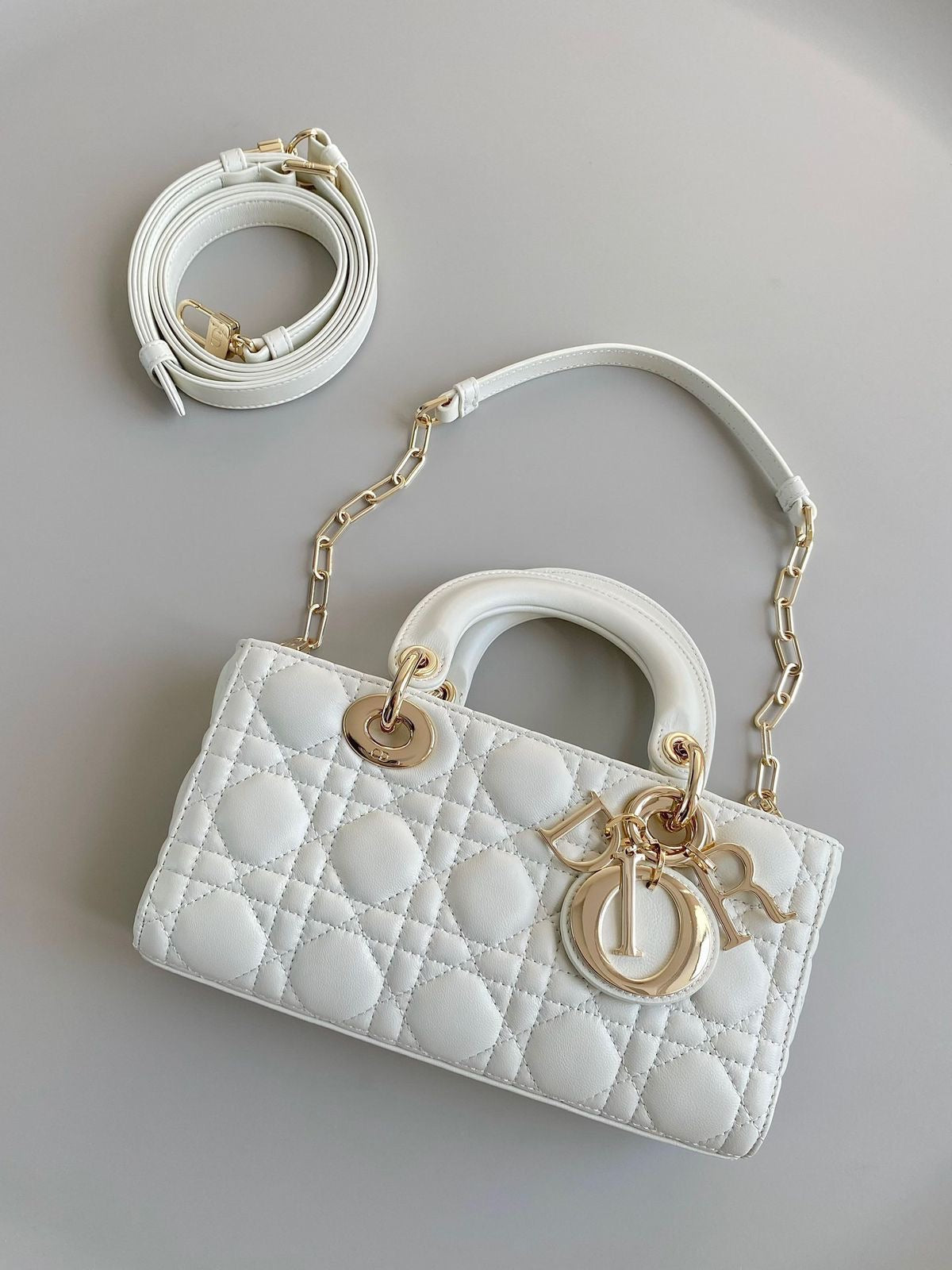 Christian Dior Lady D-joy patent Leather with box