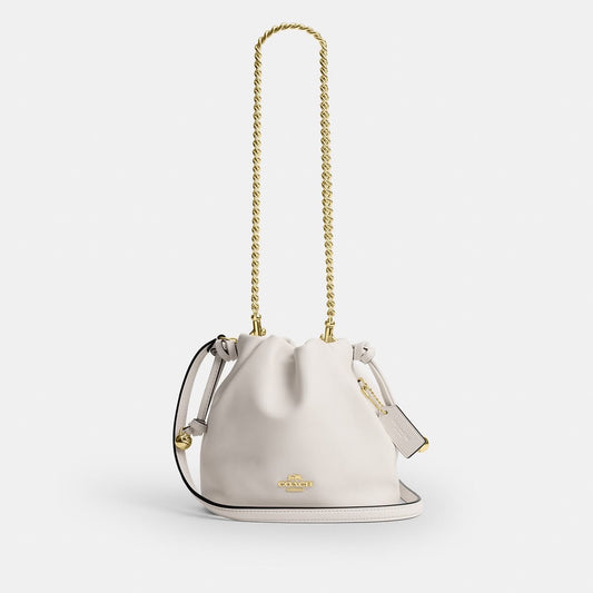 Coach faye Drawstring with brand box