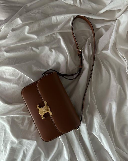 CELINE Medium Triomphe Shoulder bag with Brand Box