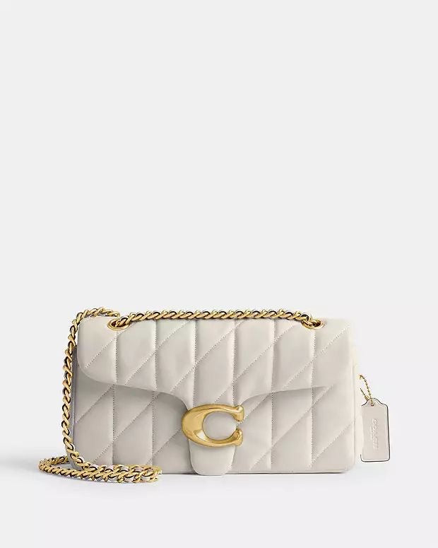 COACH Quilted Tabby 20 with Brand box