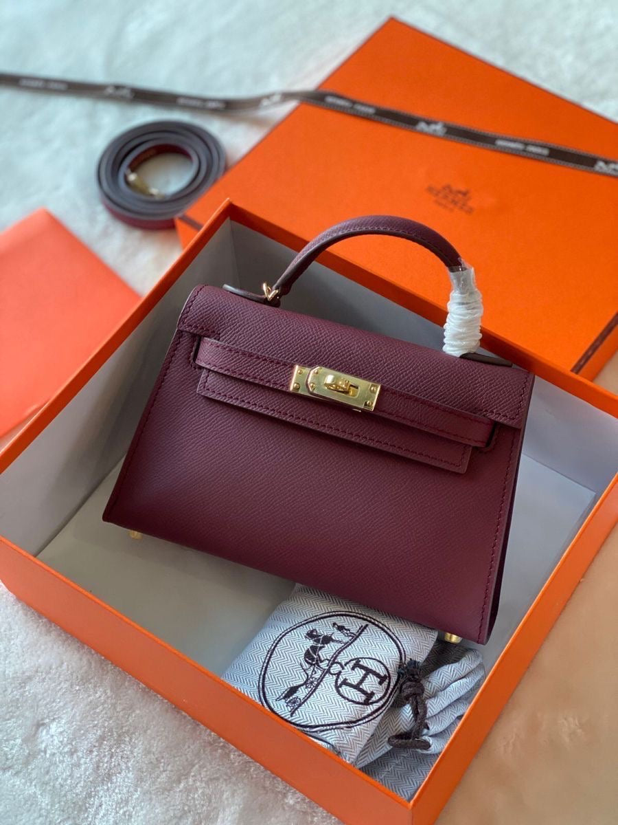 Hermes Kelly 19 cm with brand box-premium