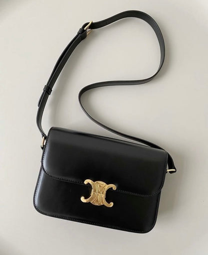 CELINE Medium Triomphe Shoulder bag with brand box