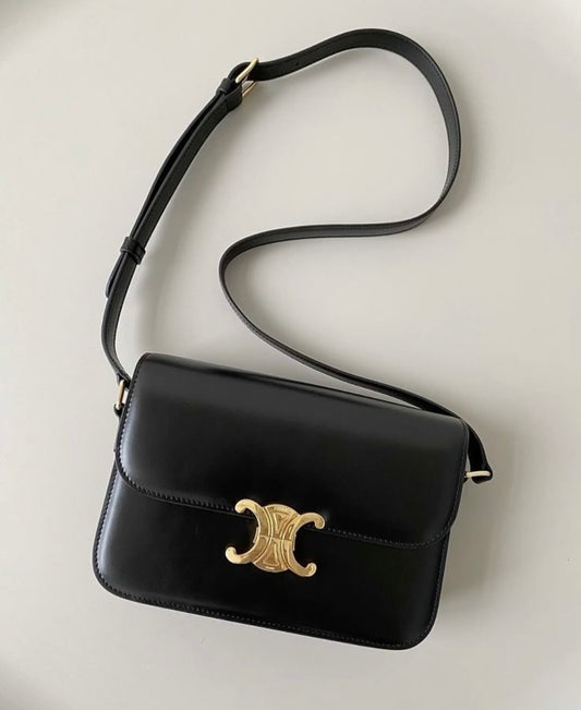 CELINE Medium Triomphe Shoulder bag with brand box