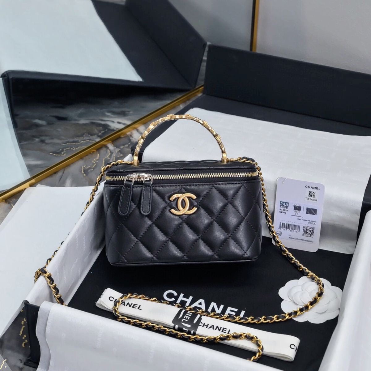CHANEL Vanity with Brand Box