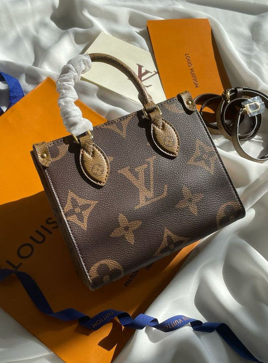 LV onthego PM tote bag with Box