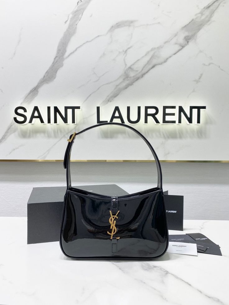 YSL HOBO Patent Leather
