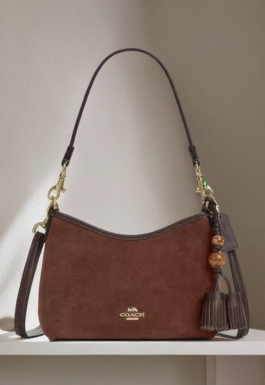 Coach Laurel small with brand box-suede