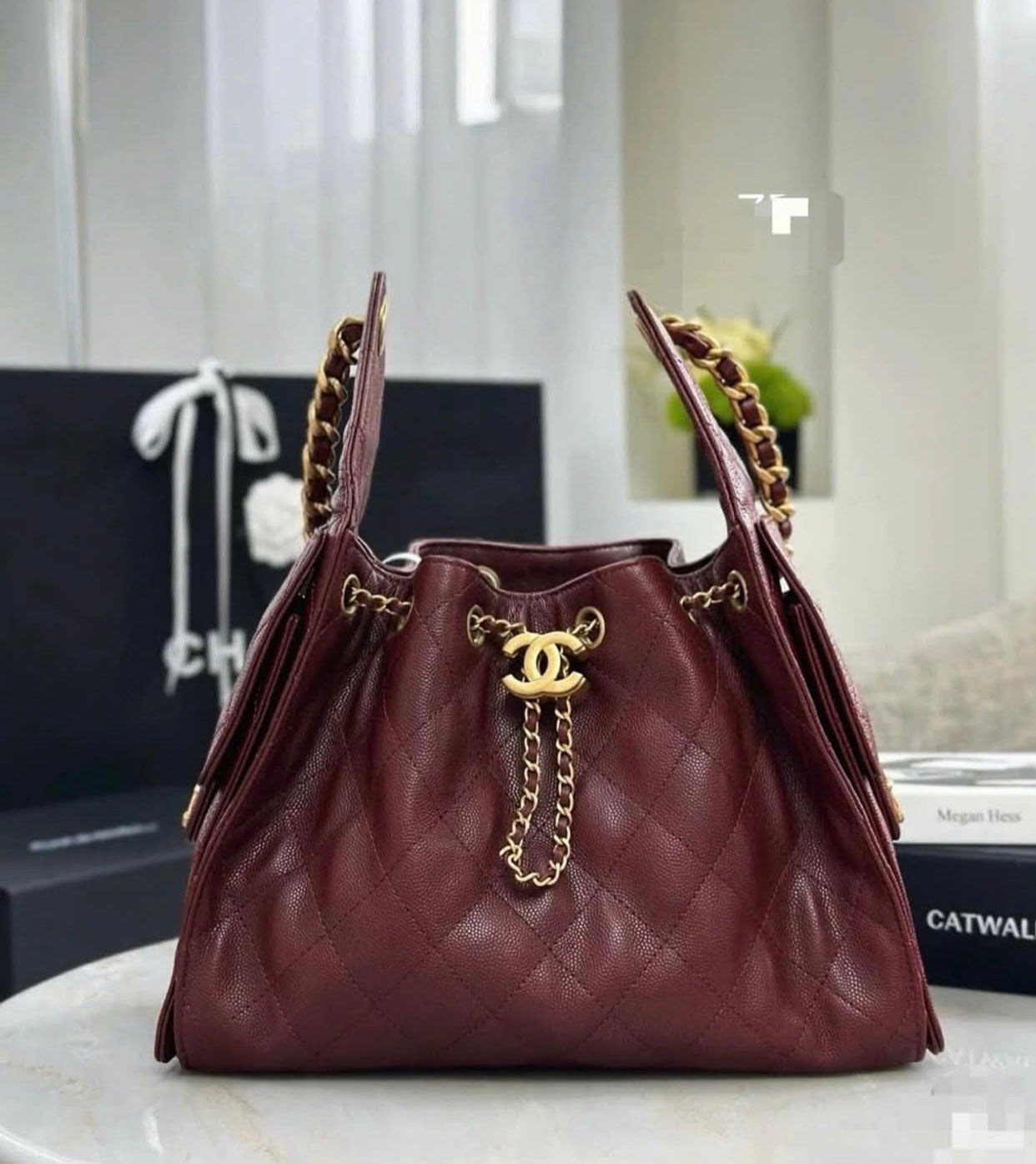 CHANEL Hobo with Complete Pakaging